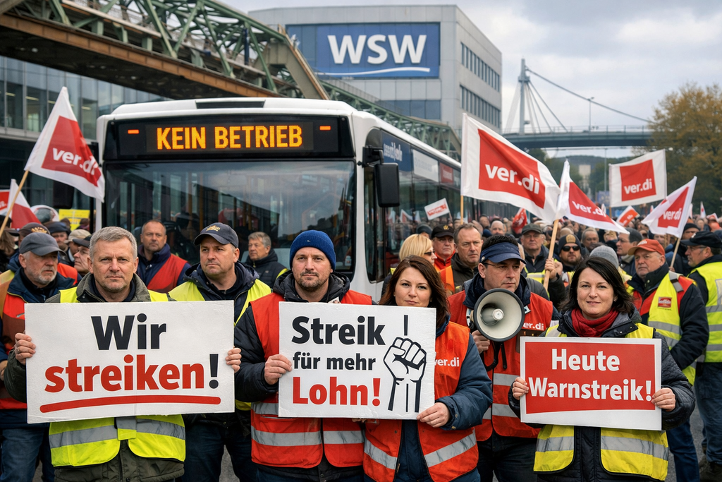 Streik öffentlicher Nahverkehr 10.03.2026